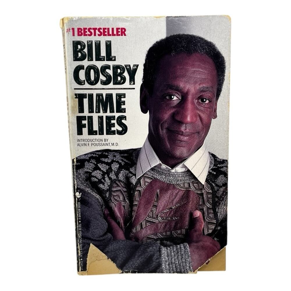 Vintage Bill Cosby Time Flies Hardcover Book